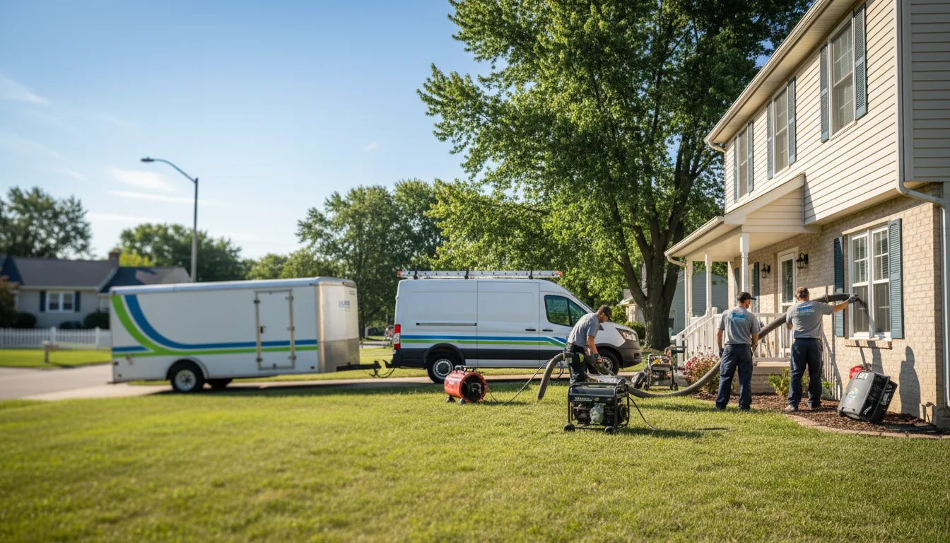 Flooded Basement Restoration And Cleanup With Repair in Independence, OH near me